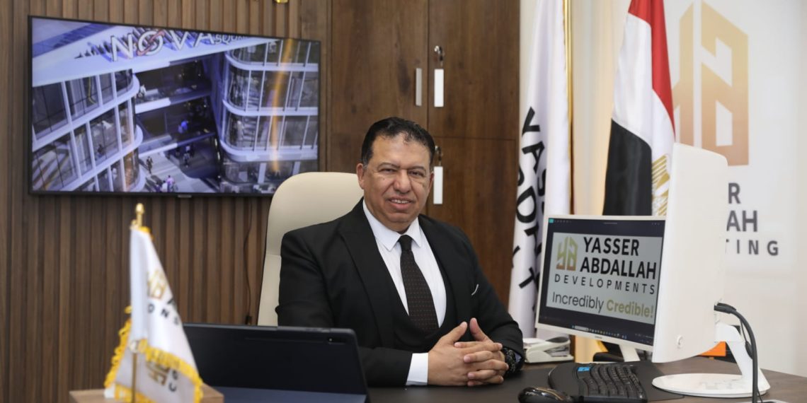 المهندس ياسر عبد الله رئيس مجلس إدارة مجموعة ياسر عبدالله للتطوير العقاري -  البوابة العقارية